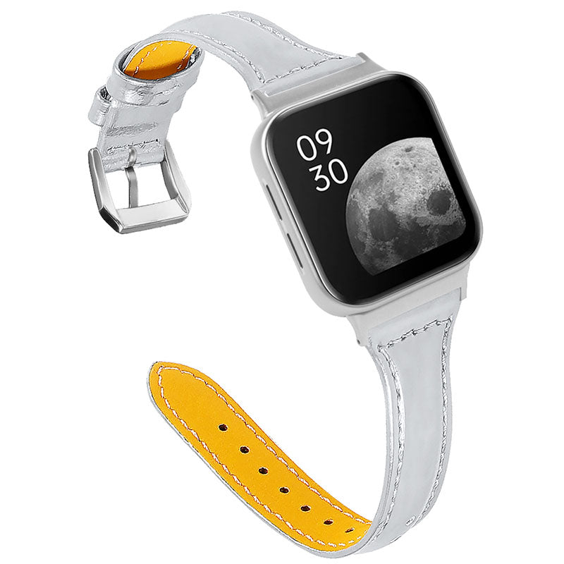 Quick Release Watch Band Top Grain Cowhide Genuine Leather Watch Strap for Oppo Watch 41mm Quick Release Watch Band Top Grain Cowhide Genuine Leather Watch Strap for Oppo Watch 41mm